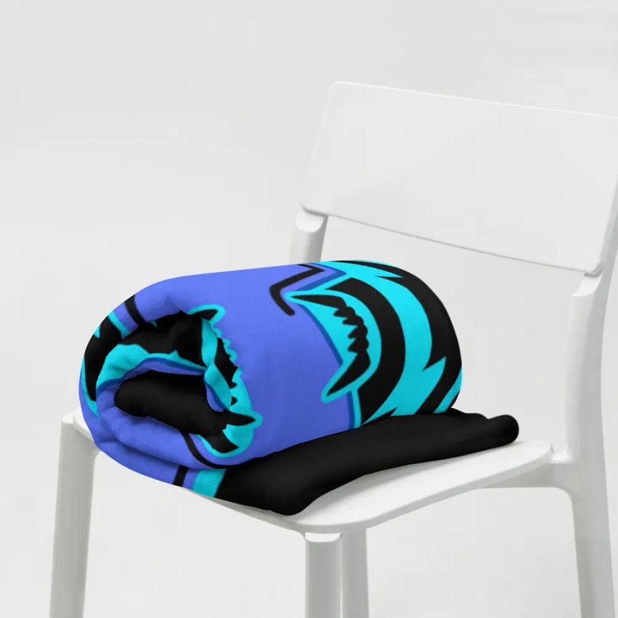 Blue Thunder Throw Blanket product image (7)