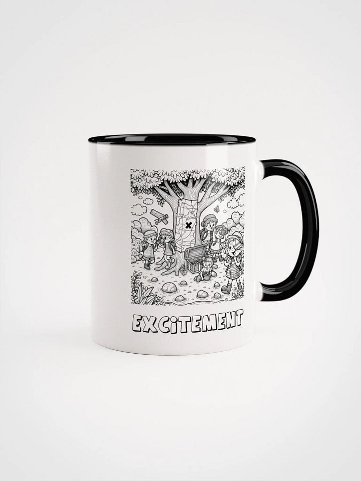 Excitement’s Thrilling Pulse Coloring Book Mug product image (1)