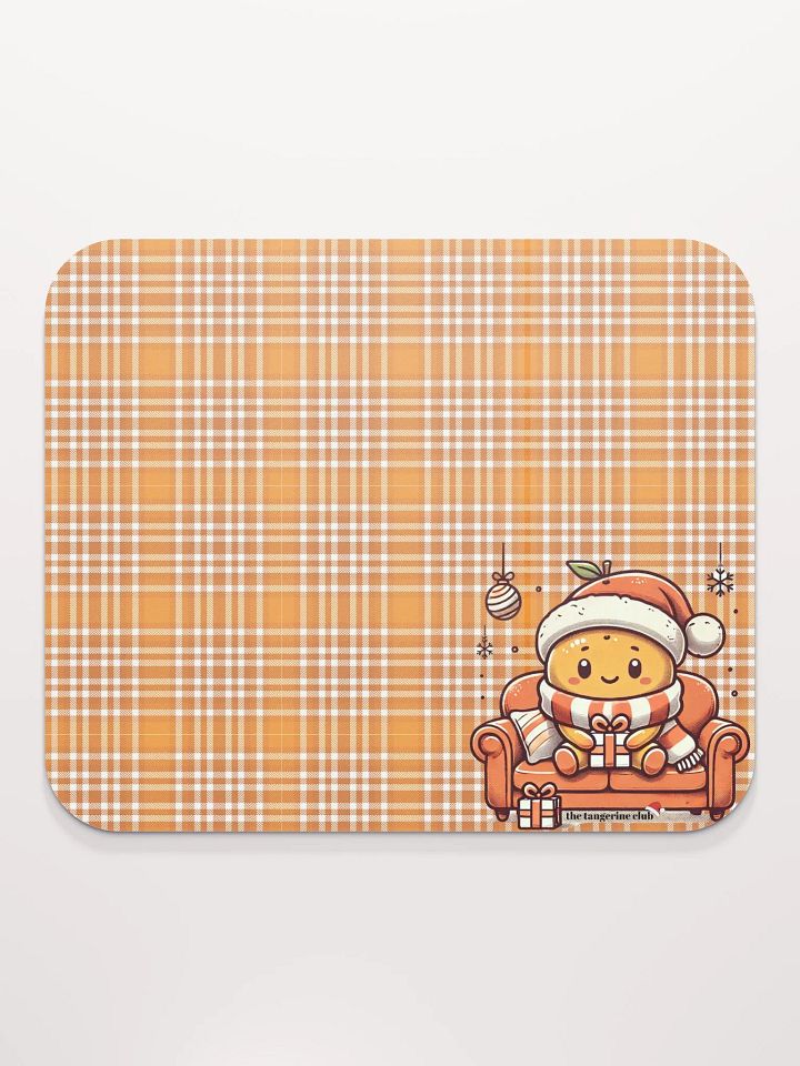 Tangerine Xmas Mouse Pad product image (2)