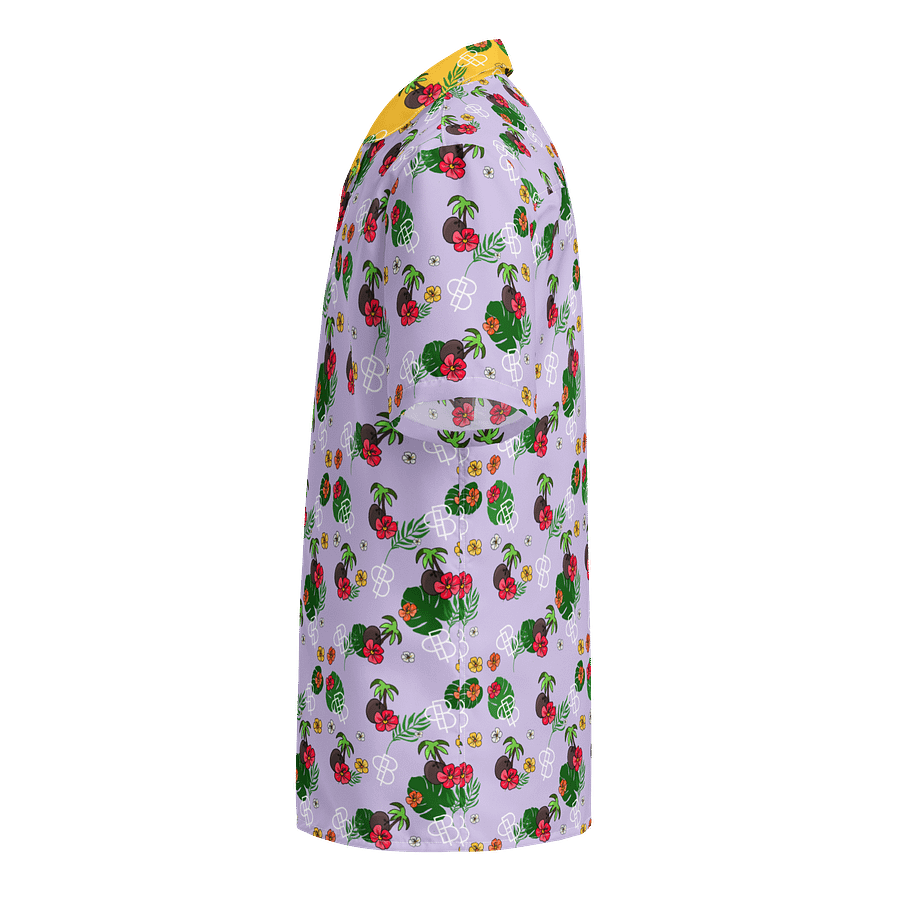 Tropical Island Hawaiian Shirt - Lilac product image (3)