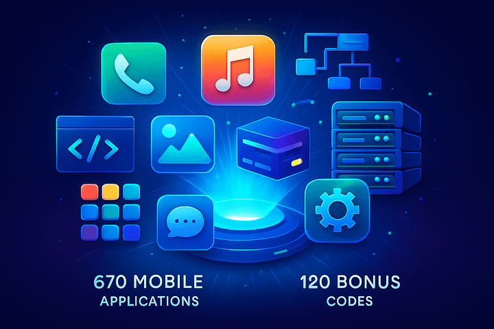 Developer bundle 950+ Mobile Applications Bundles product image (1)