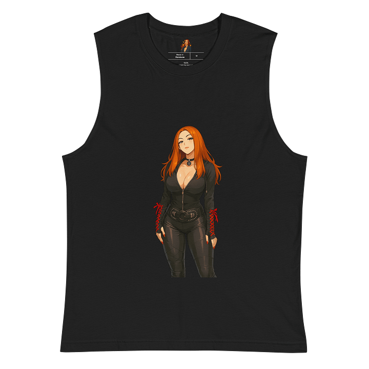 Anime Black Widow Red Unisex Tank Top product image (2)