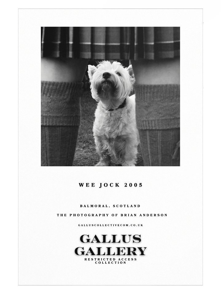 Wee Jock Balmoral Scotland Unframed product image (1)