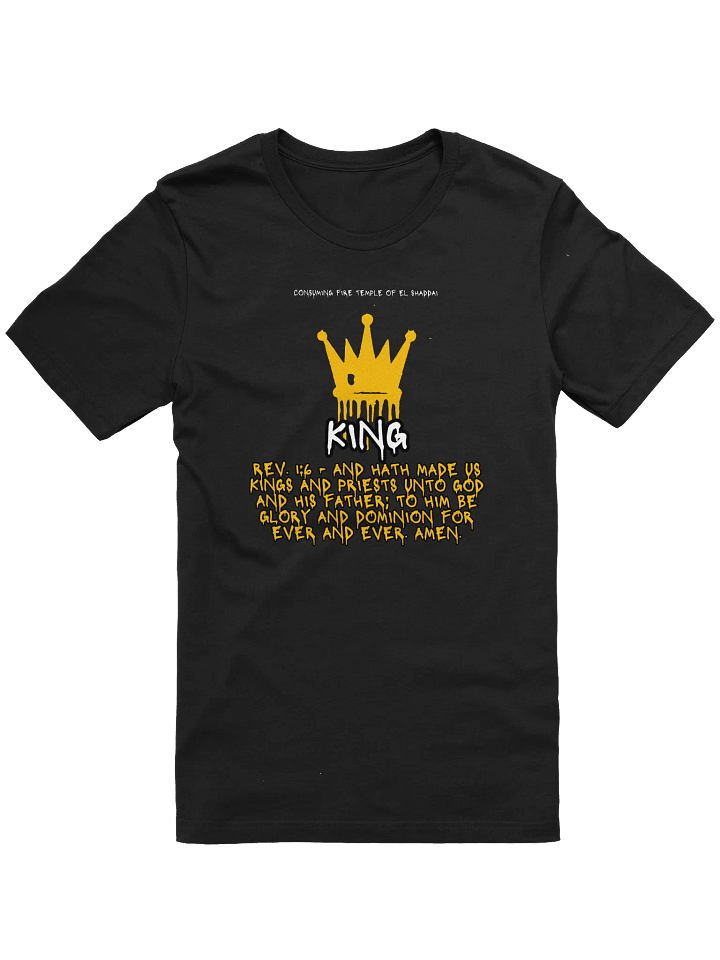 Rev. 1:6 King T-Shirt product image (4)