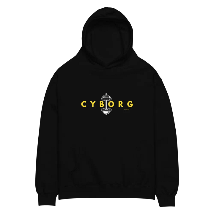 "Cyborg Dumbell" Oversized Hoodie product image (2)