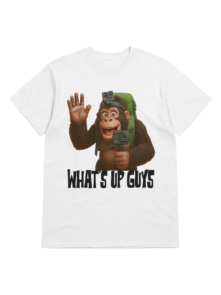 Viral Bigfoot Vlog Funny Cartoon Tee product image (3)