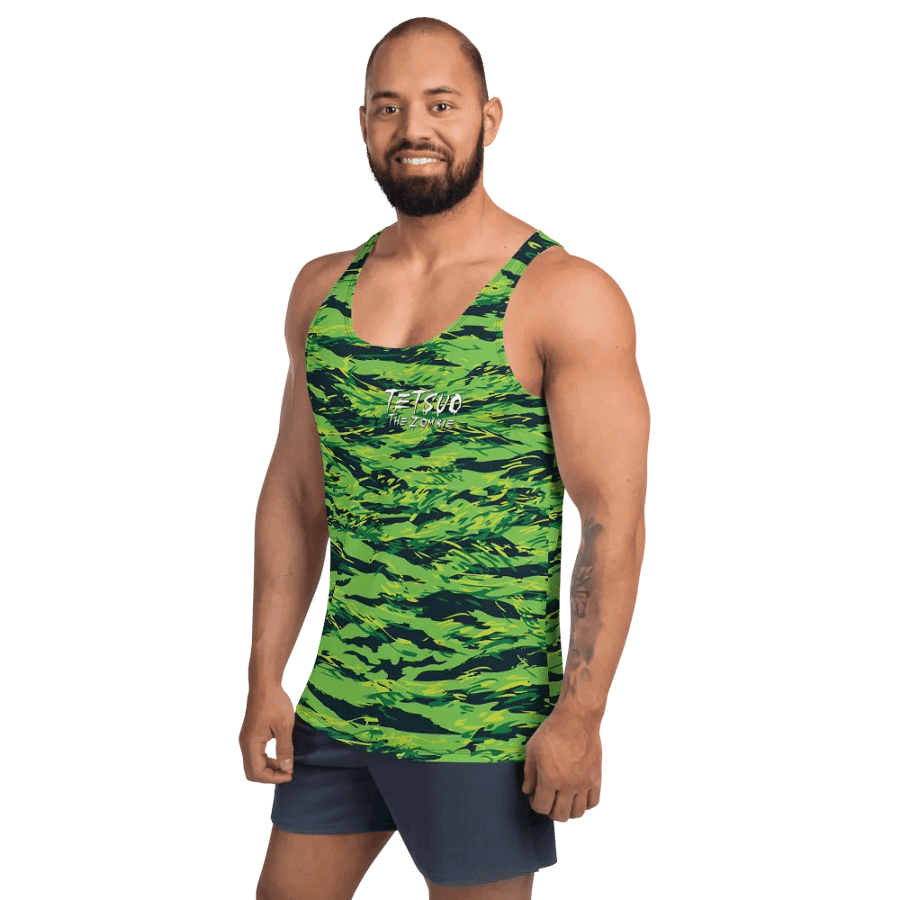 Green Camo Sublimated Tank Top product image (11)