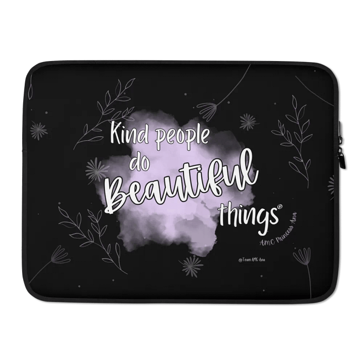 KPDBT - Black/Purple Laptop Sleeve product image (2)