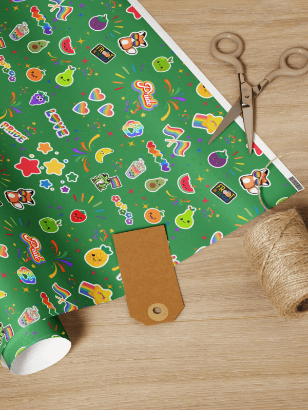 Pride Confetti Wrapping Paper product image (1)