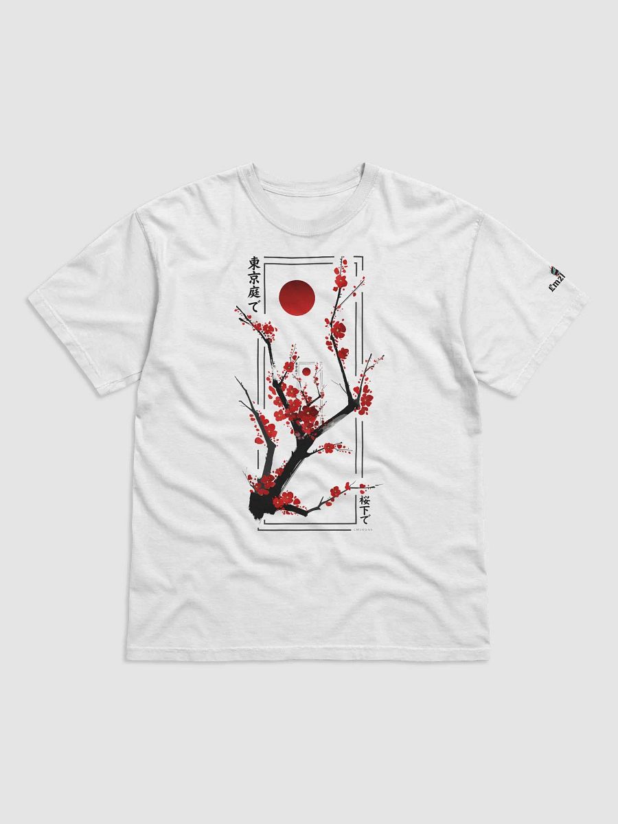 Blossom Burst - Vintage Comfort: Garment-Dyed Cotton Tee product image (6)