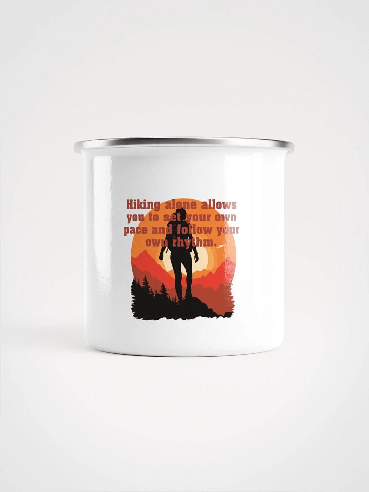 Hiking alone allows you to set your own pace and follow your own rhythm. product image (2)