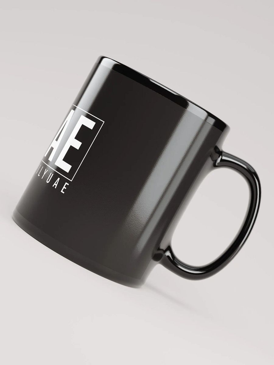TFUAE Black Glossy Mug product image (7)