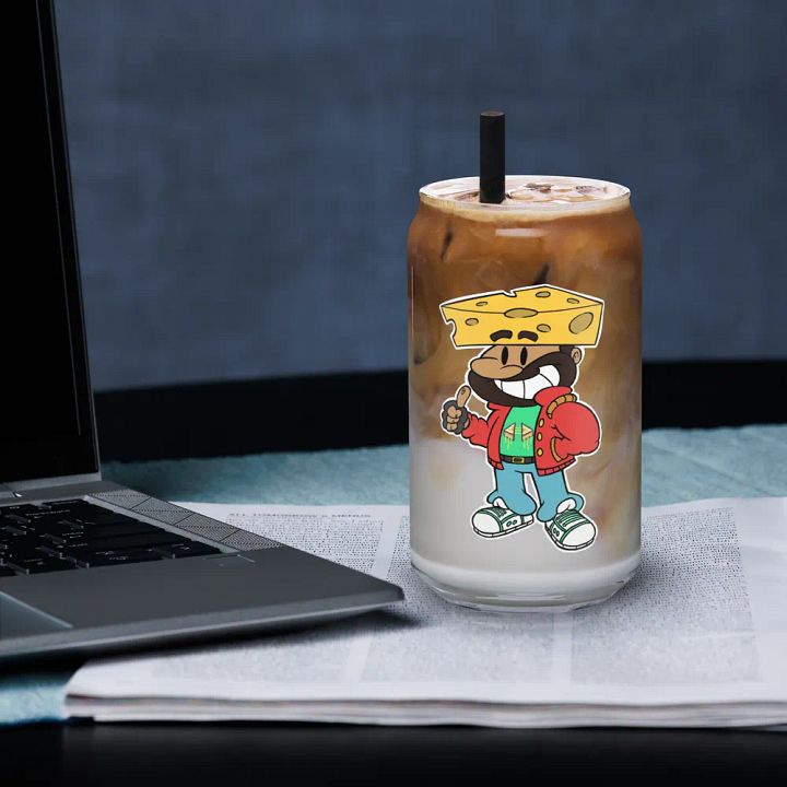 Tin Can Cheesehead Glass product image (2)