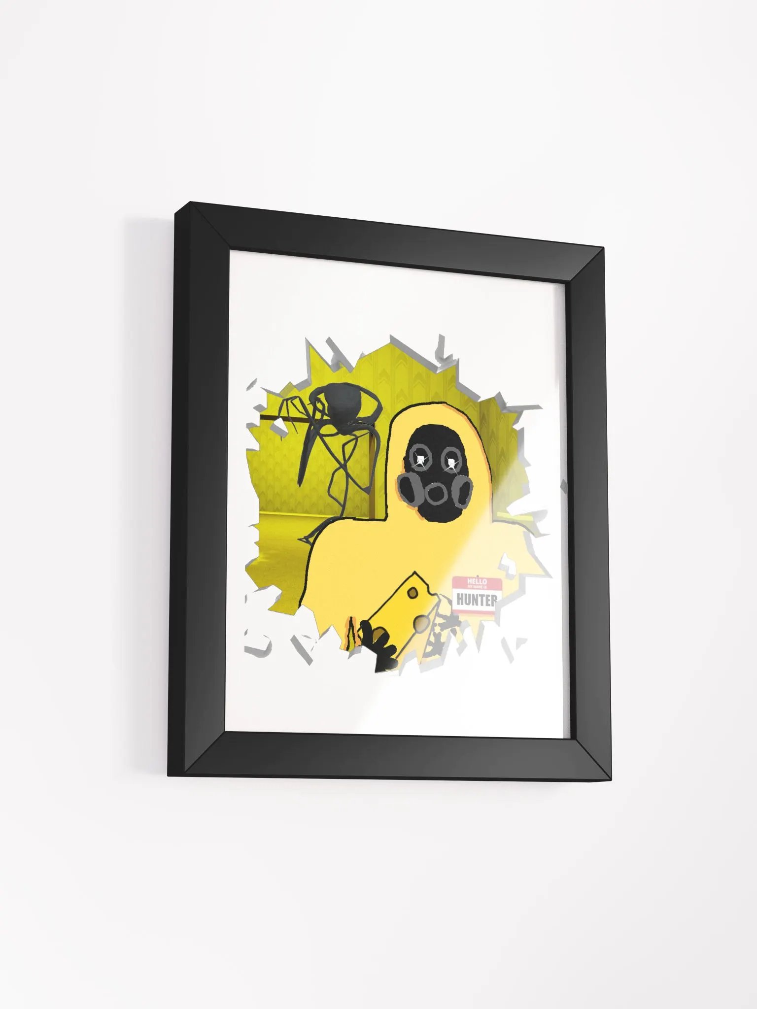 CHEESY BACKROOMS - FRAMED POSTER product image (2)