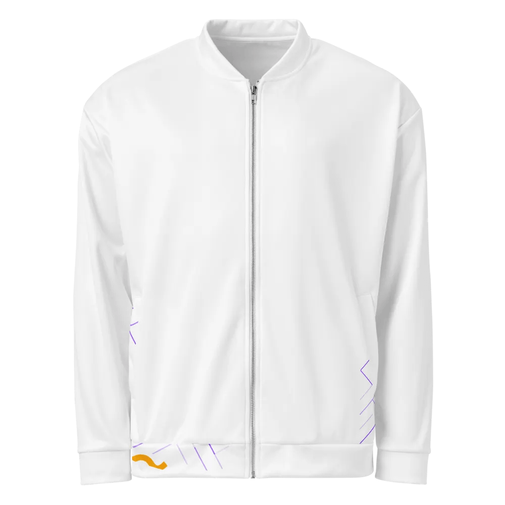 Geometric Melange All-Over Bomber Jacket product image (2)