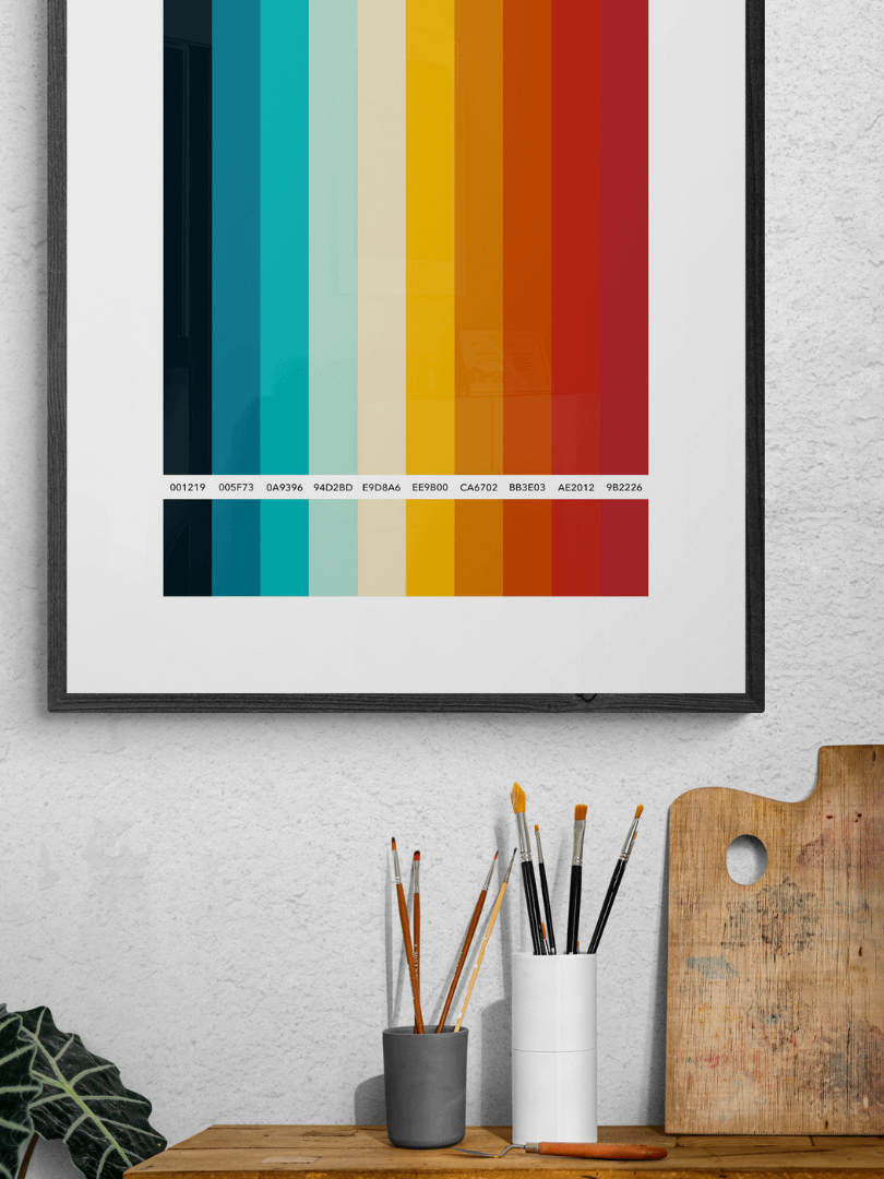 COLOR PALETTE 001 • WALLART DECOR product image (5)