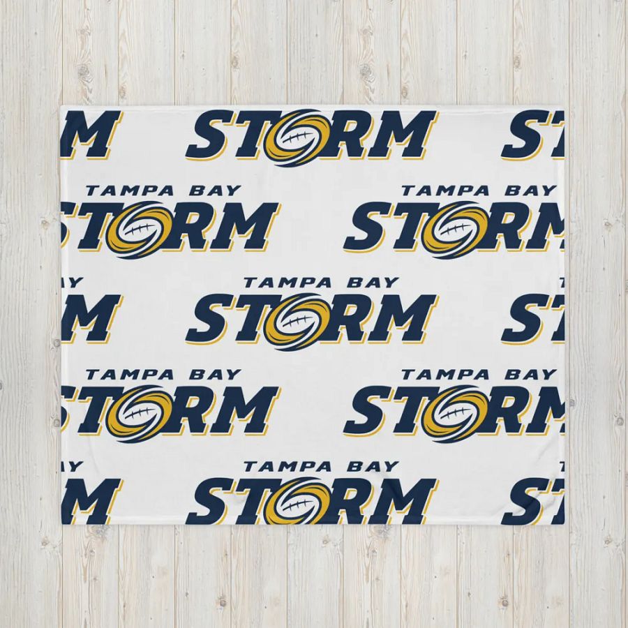 Tampa Bay Storm Throw Blanket product image (4)