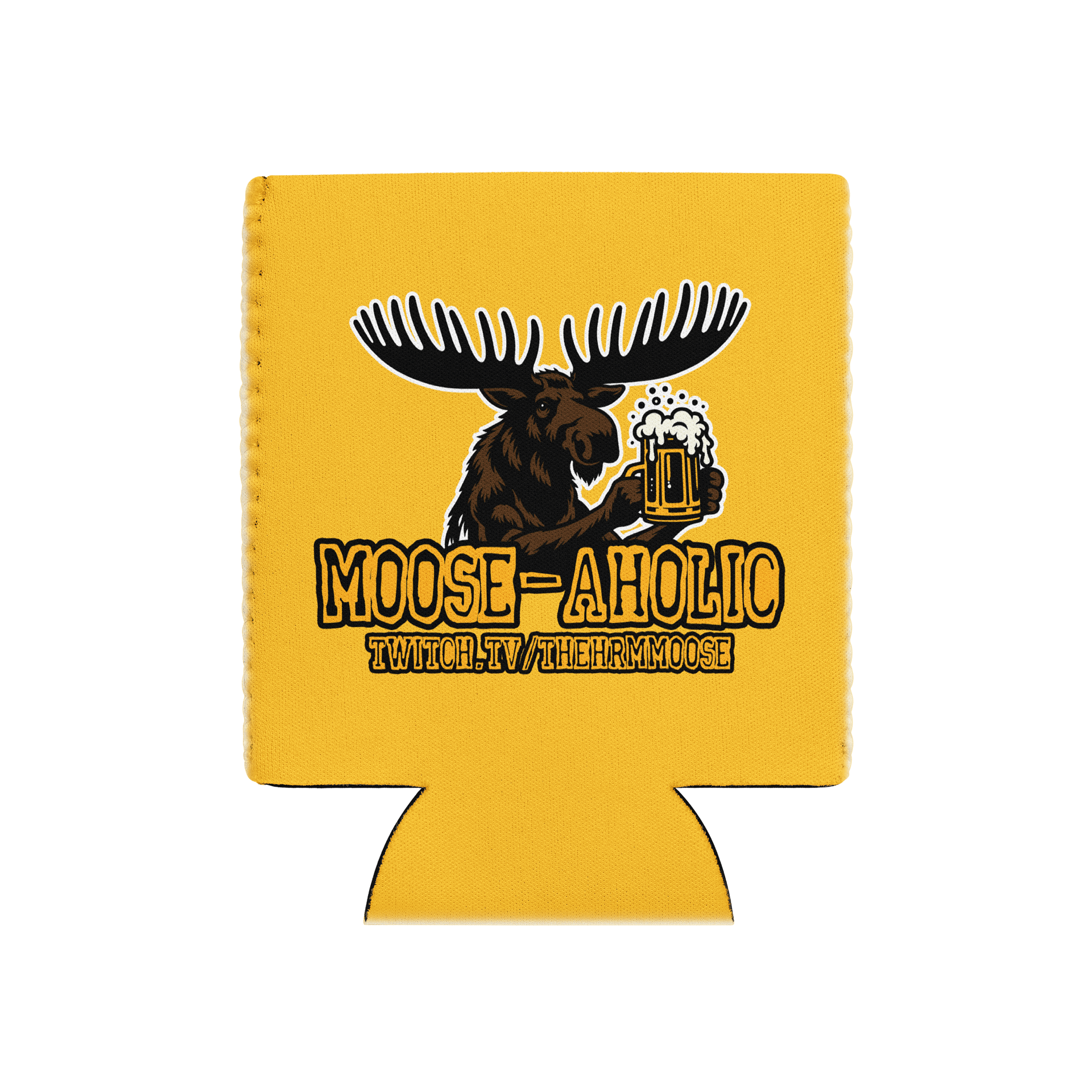 Moose-Aholic Beer Coozie product image (2)