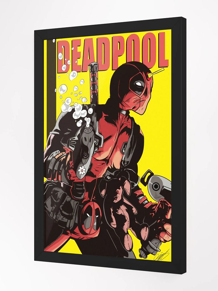 Deadpool Teddy Print (Framed) product image (2)