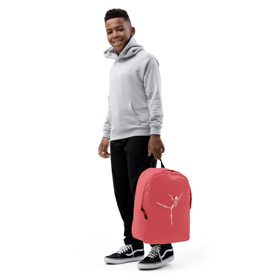 Joyful Skeleton Dance All-Over Backpack product image (8)