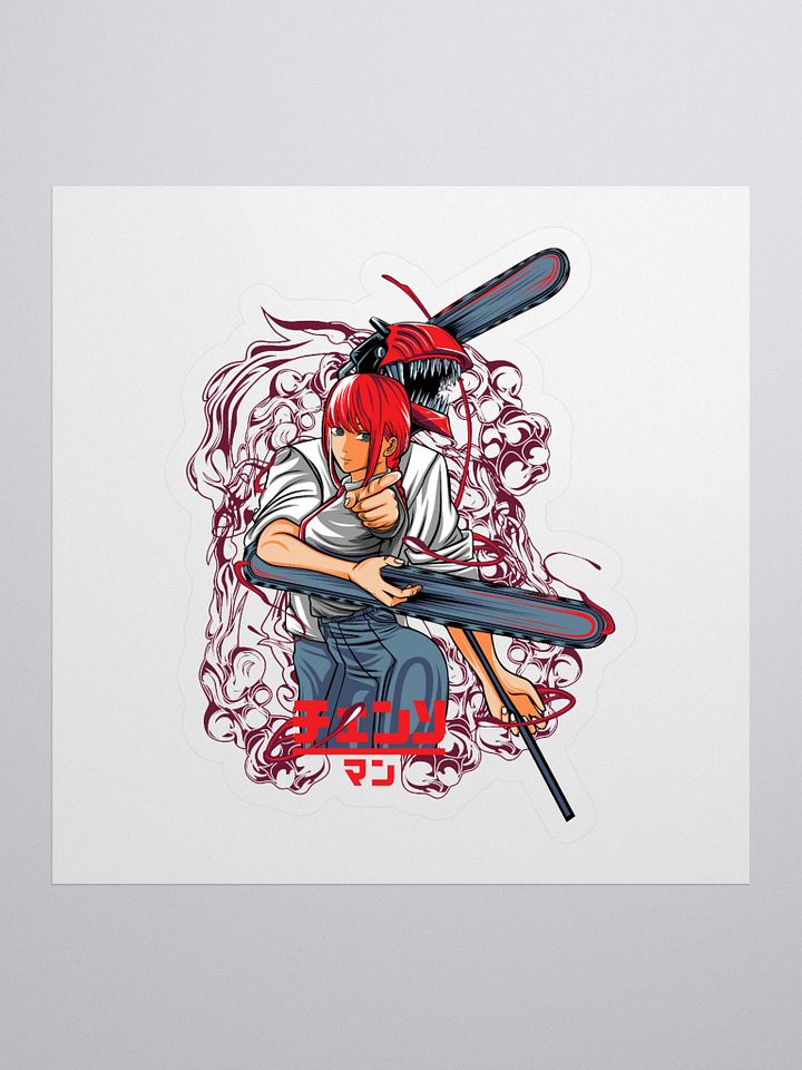 Makima | The Devil Hunter Chainsaw Man Kiss Cut Stickers product image (1)