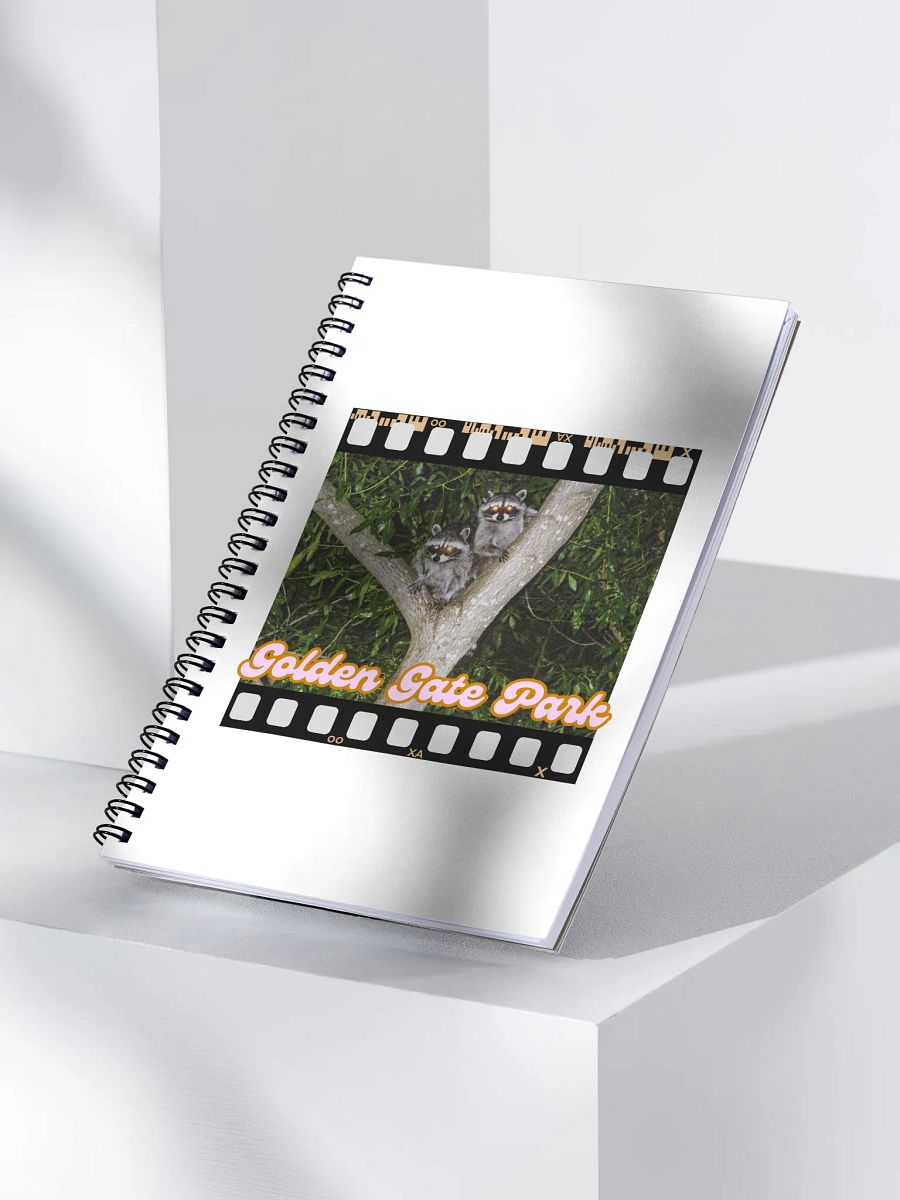 Golden Gate Park Raccoons Notebook product image (3)