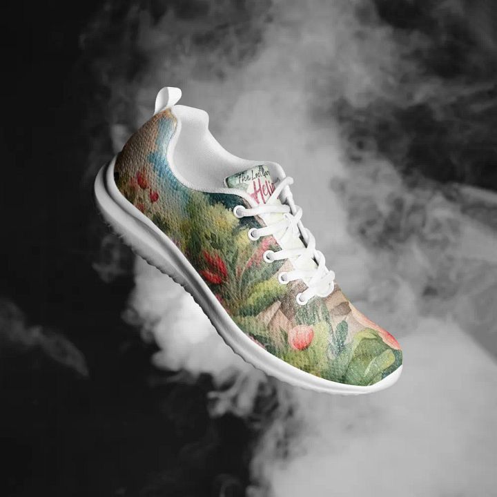 The Lost Garden of Heligan All Over Print Athletic Shoes product image (1)