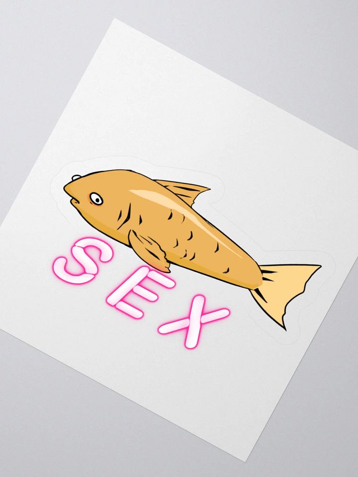 legally distinct sex fish sticker product image (5)