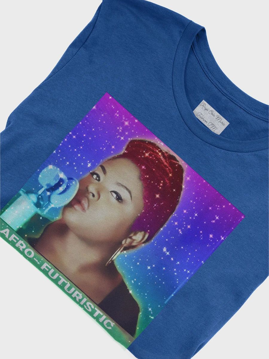 Afro-Futuristic T Shirt Blue product image (5)
