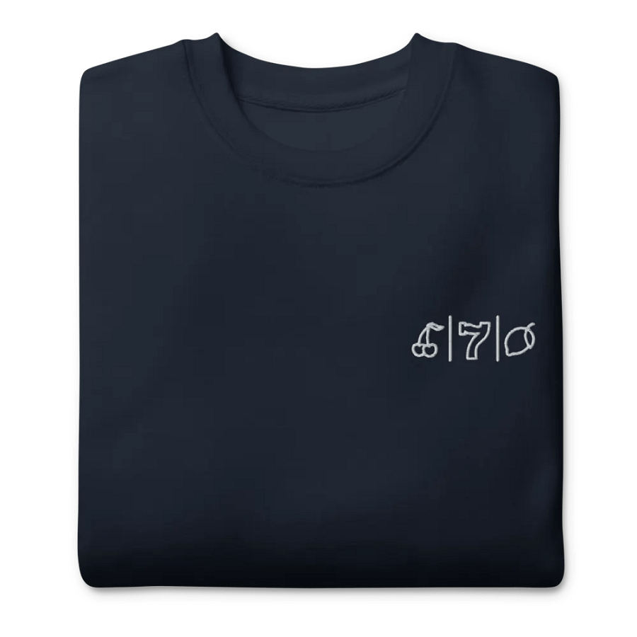 Cdog Spins Sweatshirt Embroided Navy product image (10)