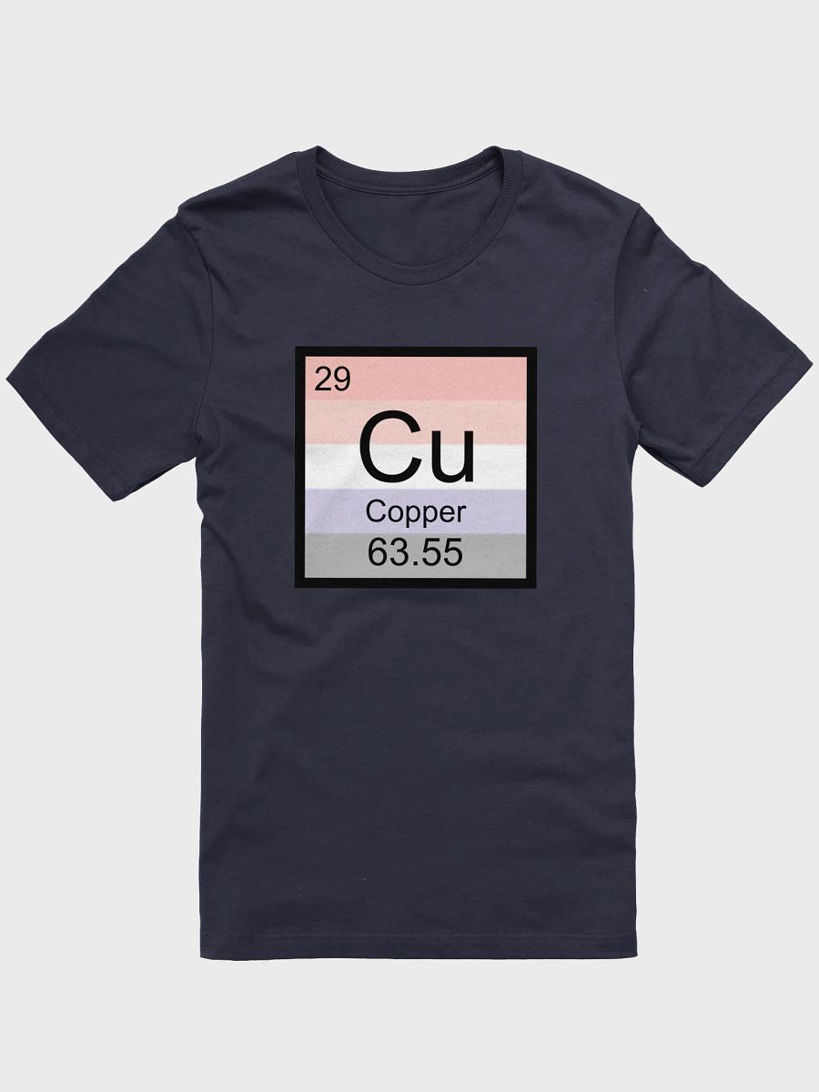 cupioromantic periodic table t-shirt product image (1)
