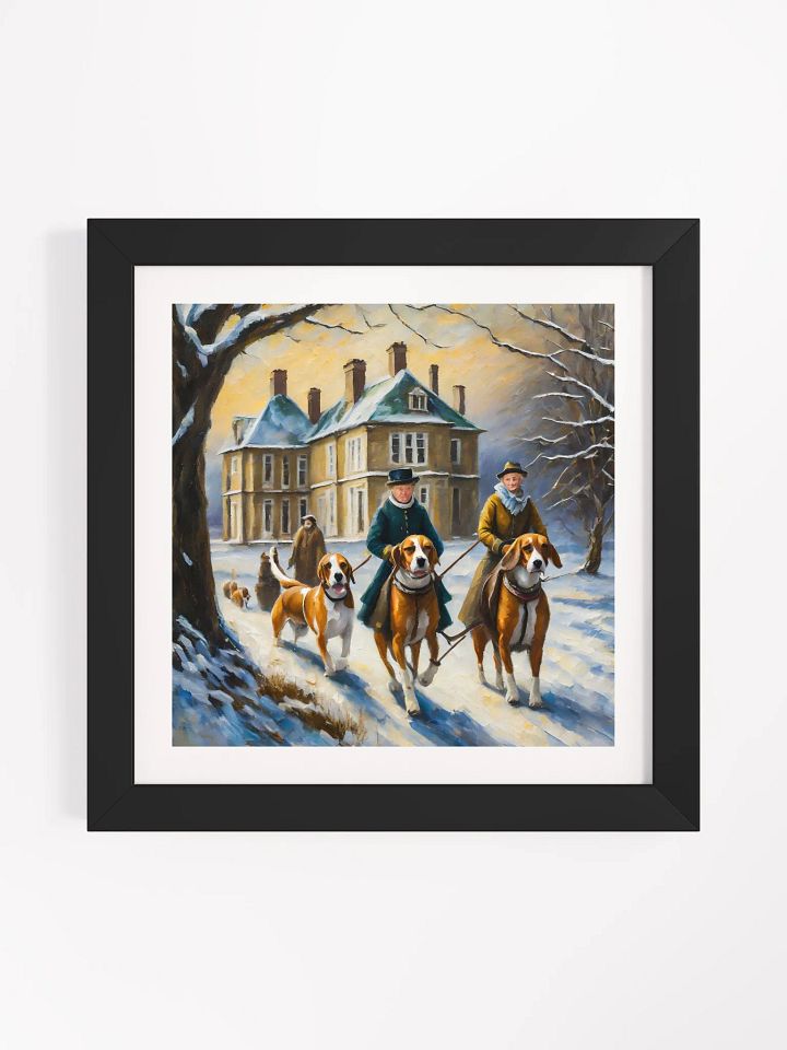 Winter Stroll - Framed Matte Poster product image (3)