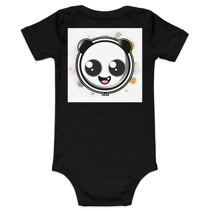 NASHĪNASU ナシーナス - UNISEX LITTLE RYŪ BABY ONESIE product image (4)