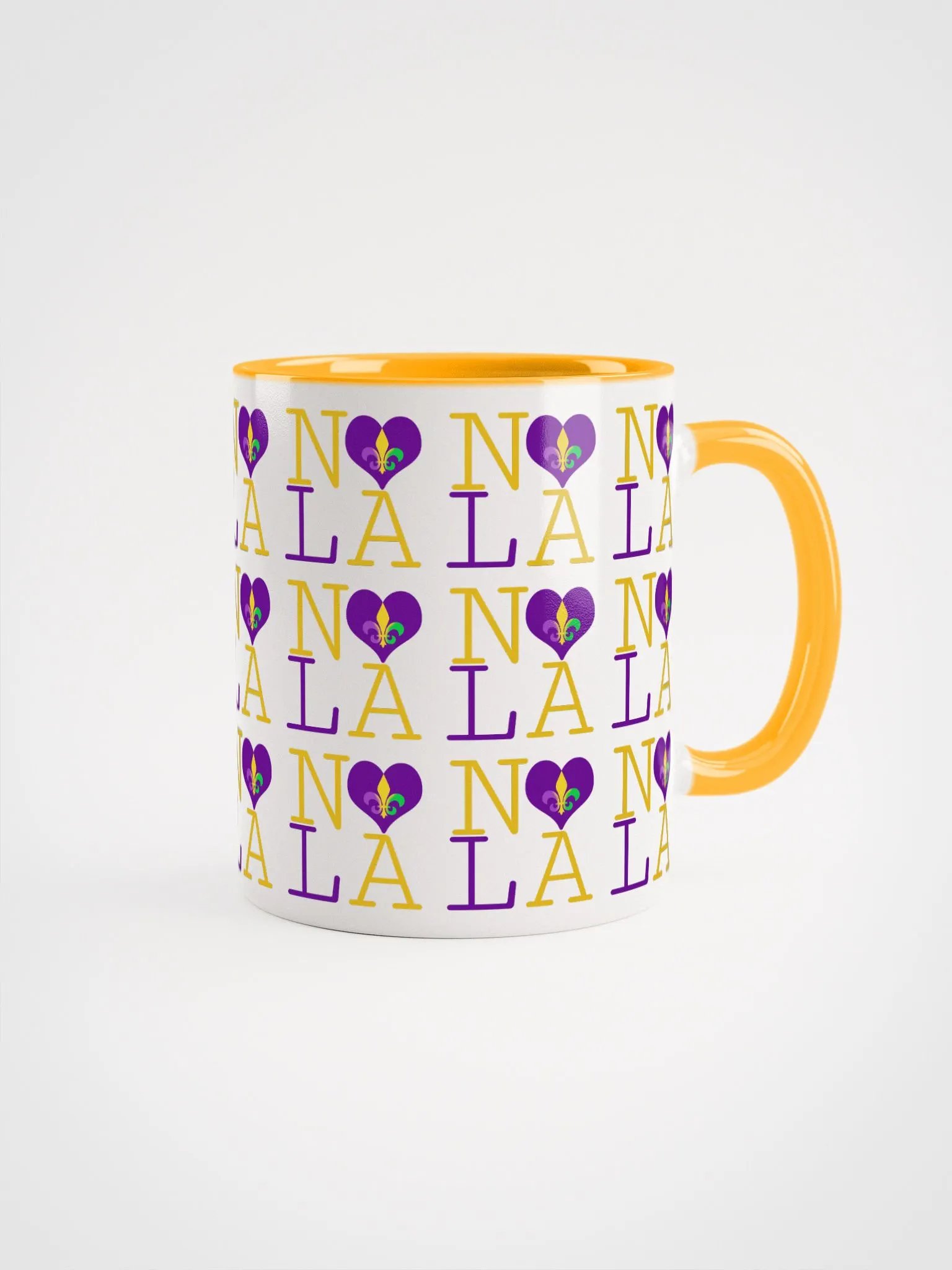 I LOVE NOLA **LEGACY COLOR MUG** (MARDI GRAS 3 FULL INFINITY) product image (21)
