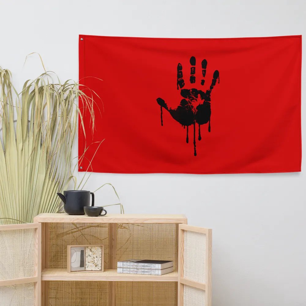Dark As Midnight Flag product image (7)