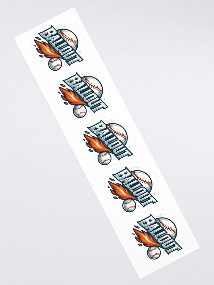 BallOut Kiss Cut Stickers (Set of 5) product image (2)