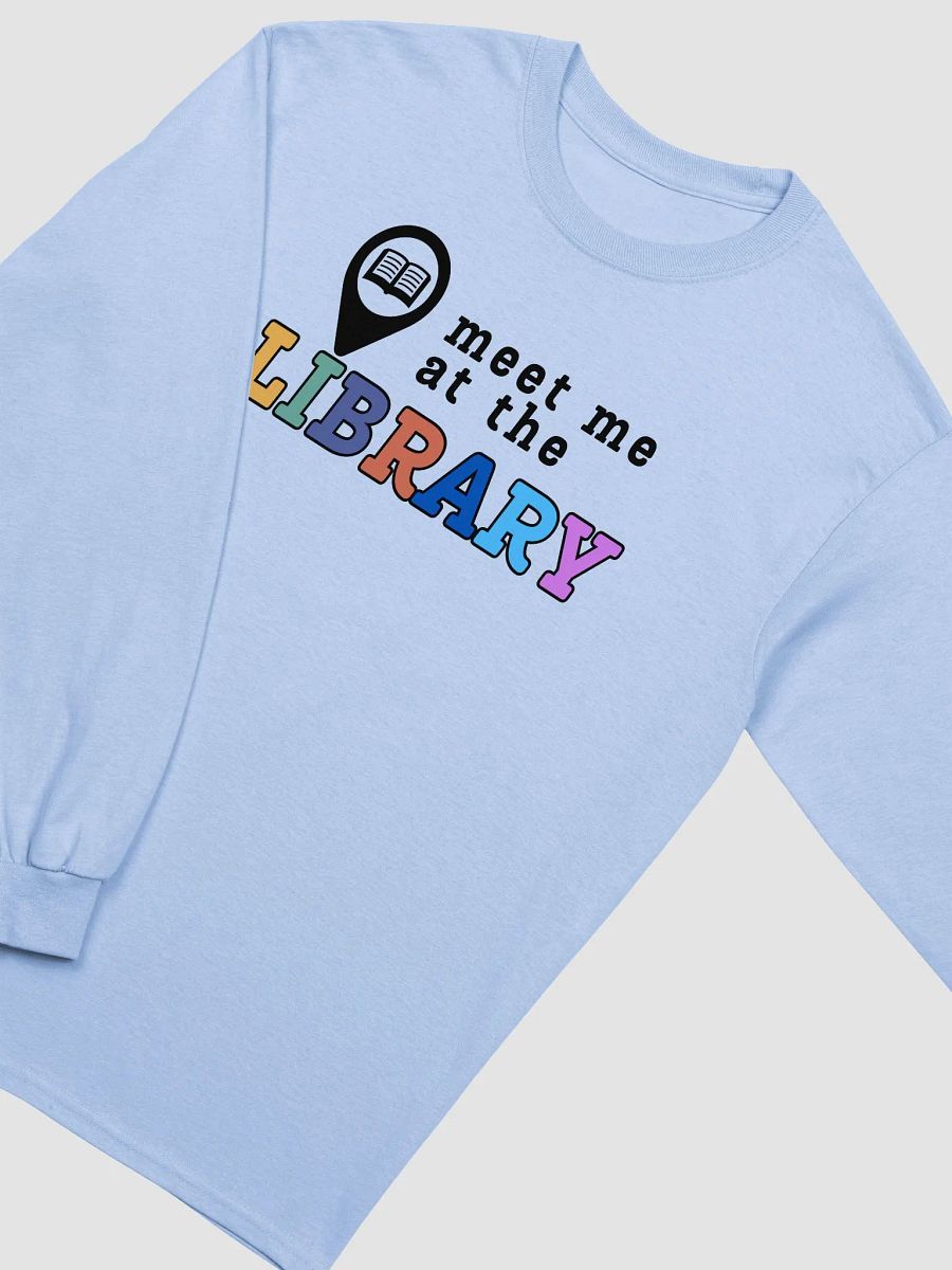 MEET ME AT THE LIBRARY Long Sleeves 1 product image (1)