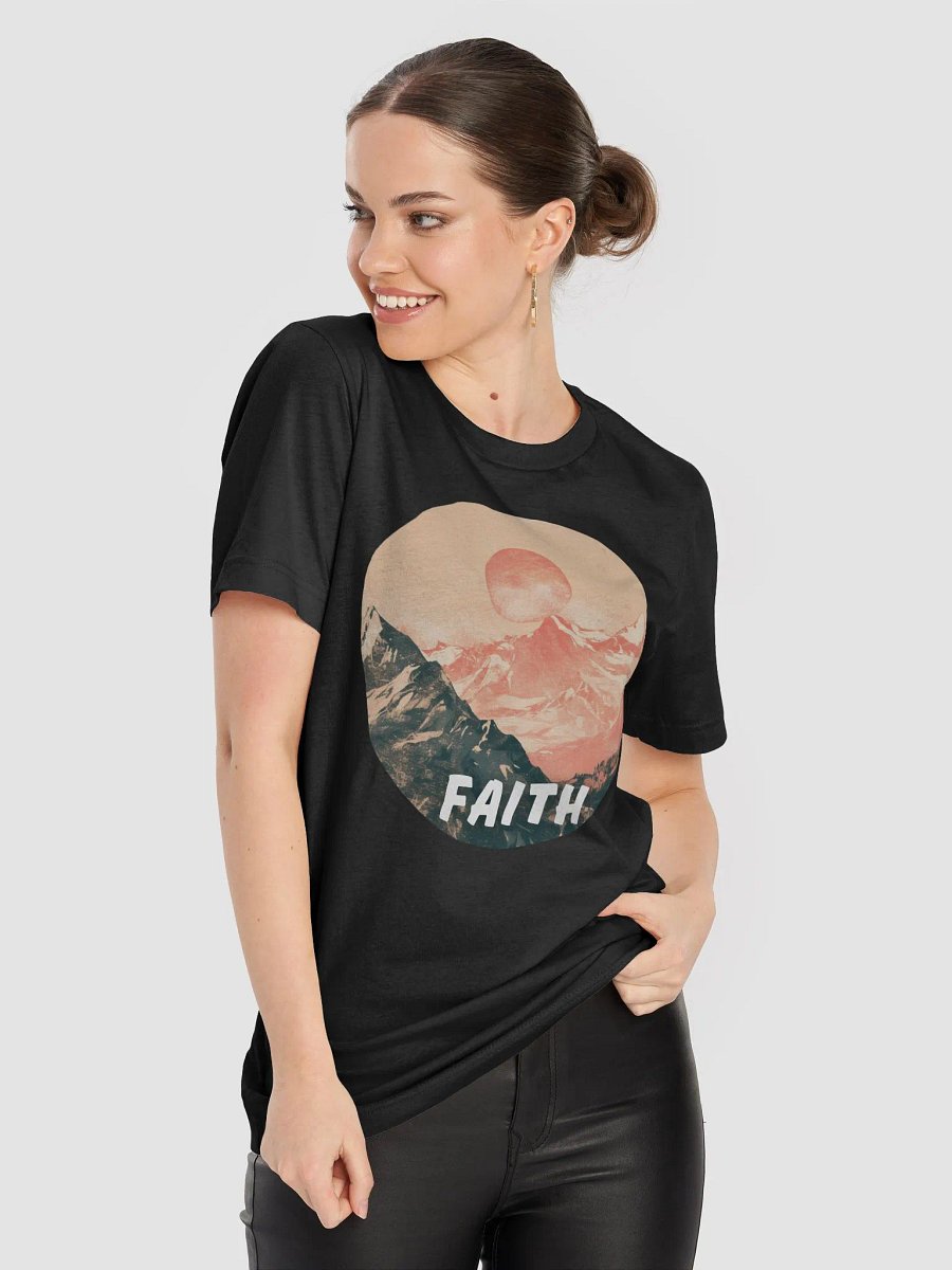 Faith Mountain Sunset - Christian Inspiration & Nature T-Shirt product image (62)