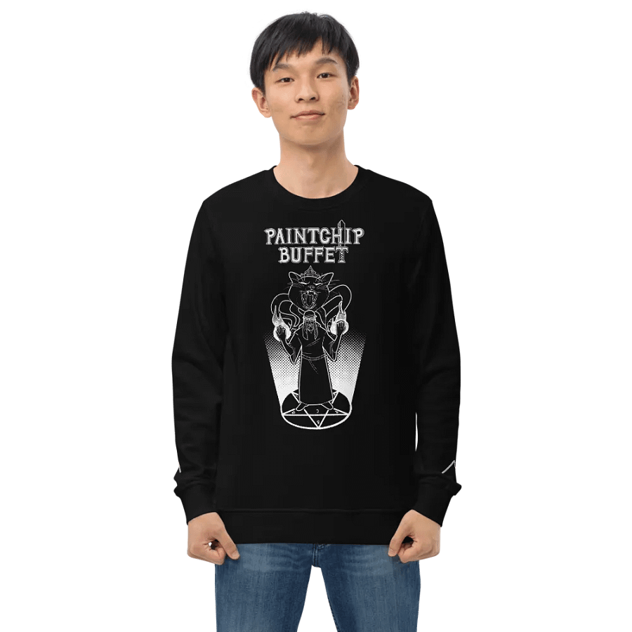 paintchipbuffet cult of kbthulu printed sweatshirt product image (1)