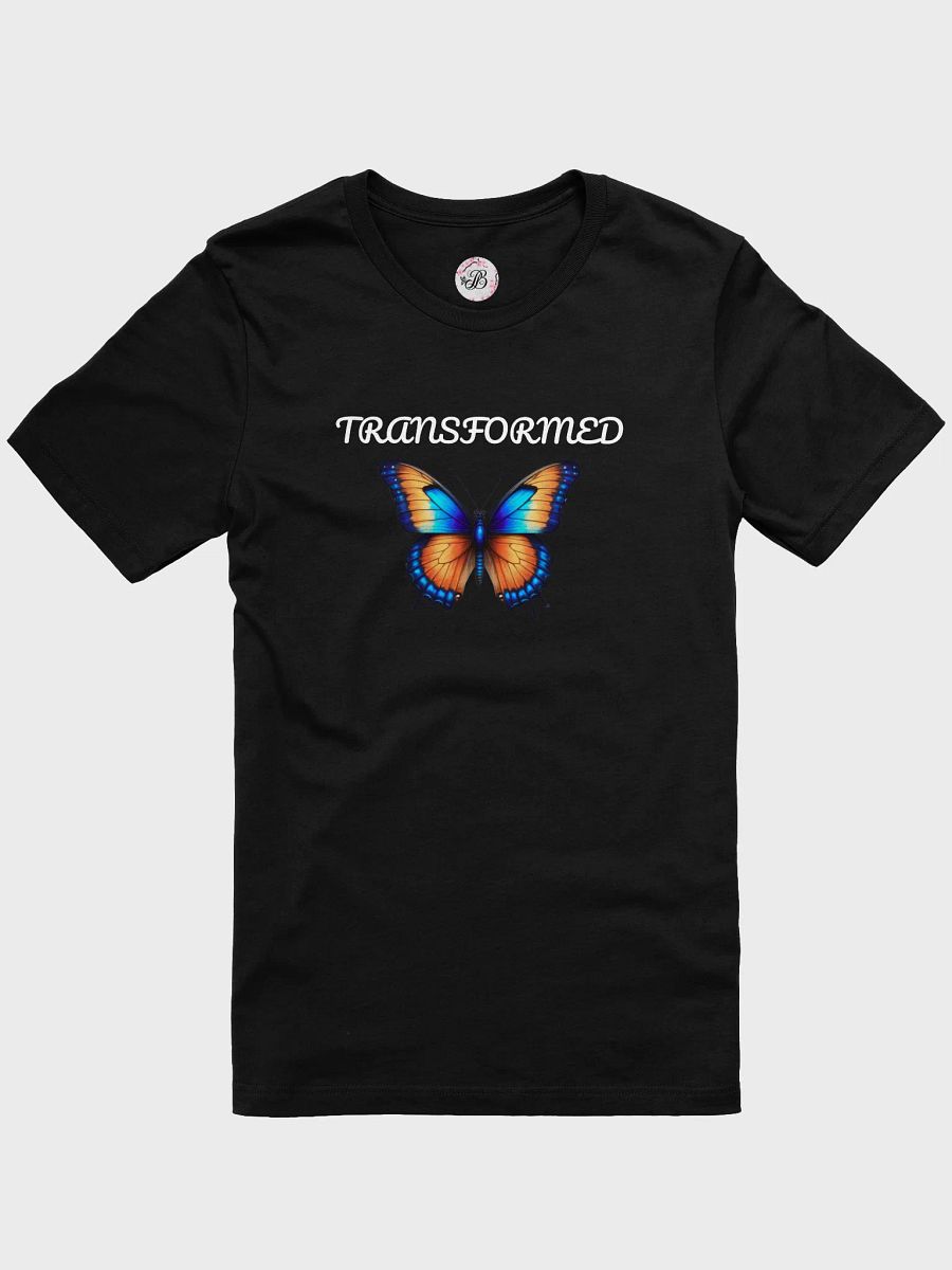 Transformed Butterfly T-Shirt (Black) product image (1)