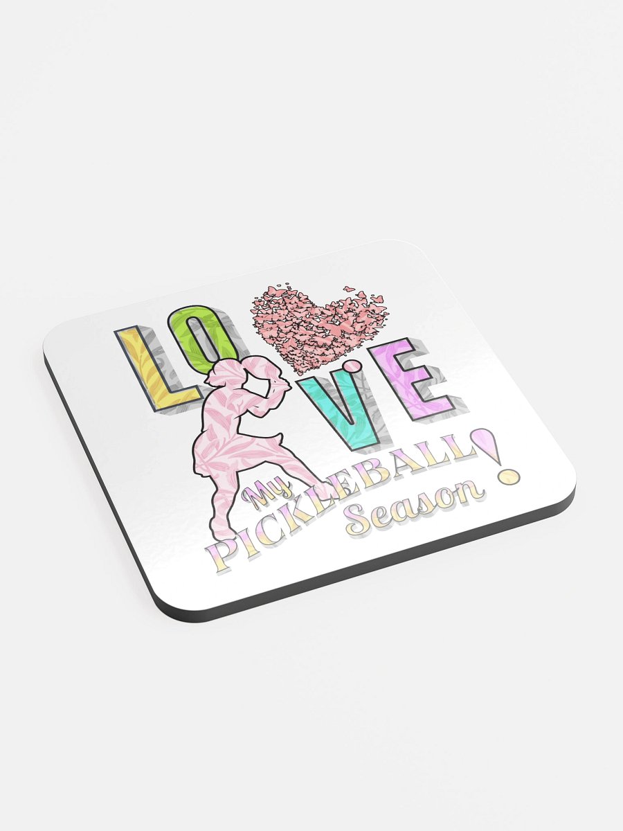 Love My Pickleball Season Female Coaster product image (3)