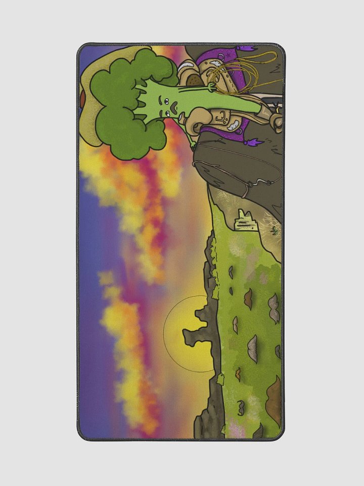 Mustache Ride Mouse Pad product image (2)