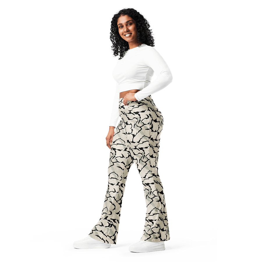 Animal Skin Flare Leggings product image (10)