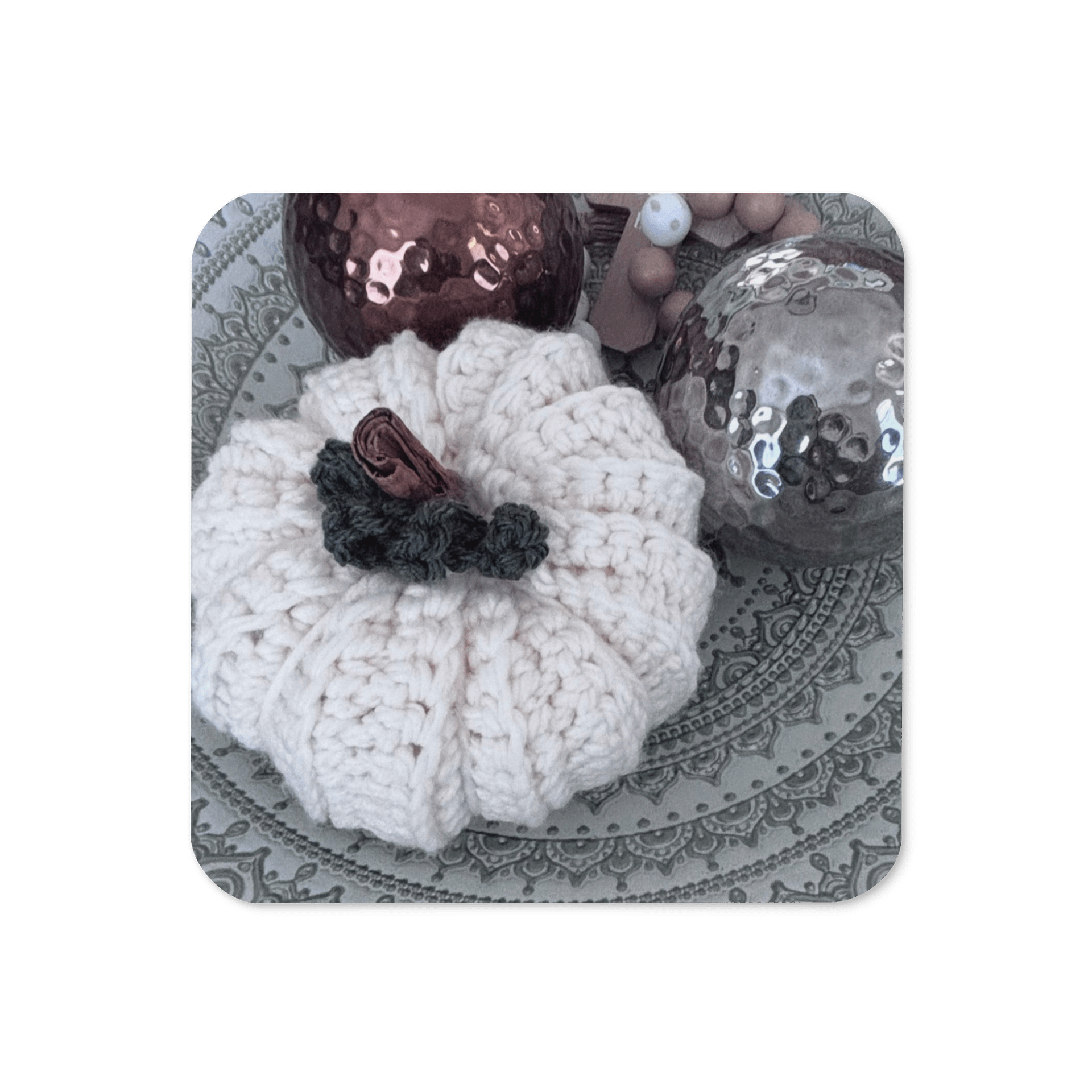 Chic Knitted Pumpkin Decor product image (1)
