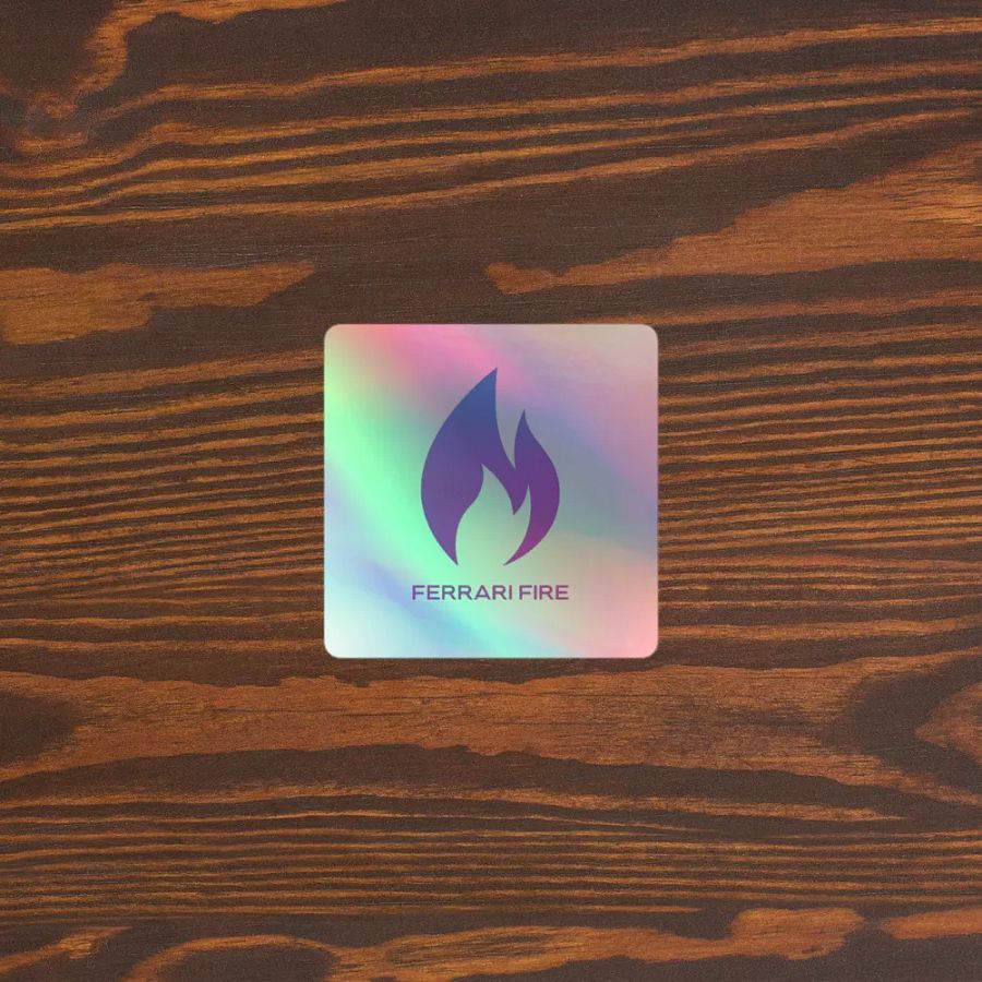Rari Holo Logo Sticker product image (3)