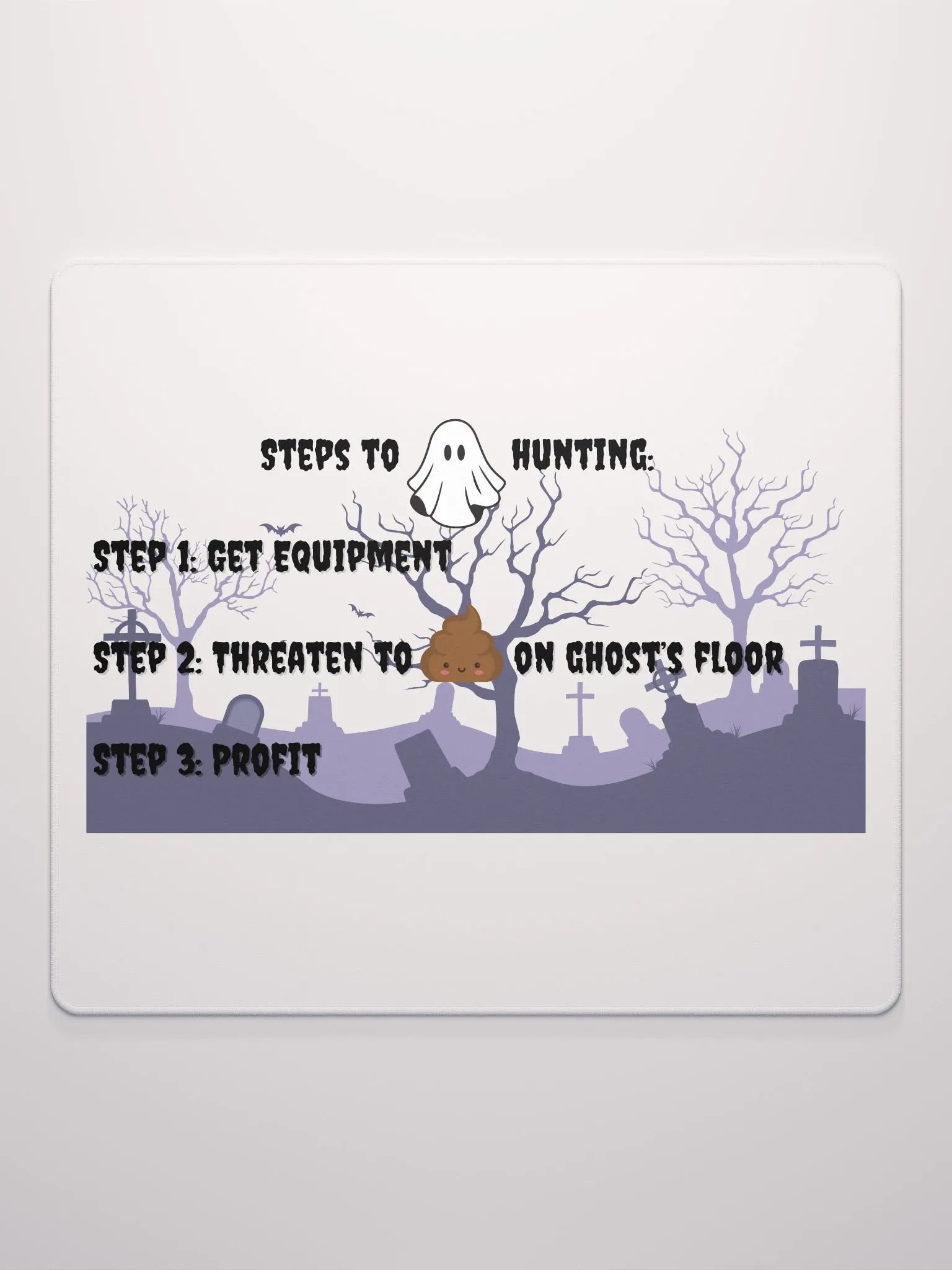 Ghost Hunting Steps Mousepad product image (2)
