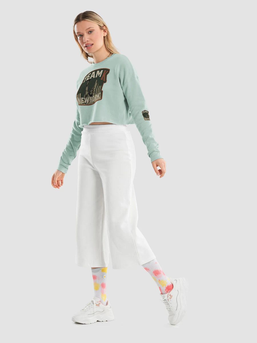 Team K New York Crop Sweatshirt product image (24)