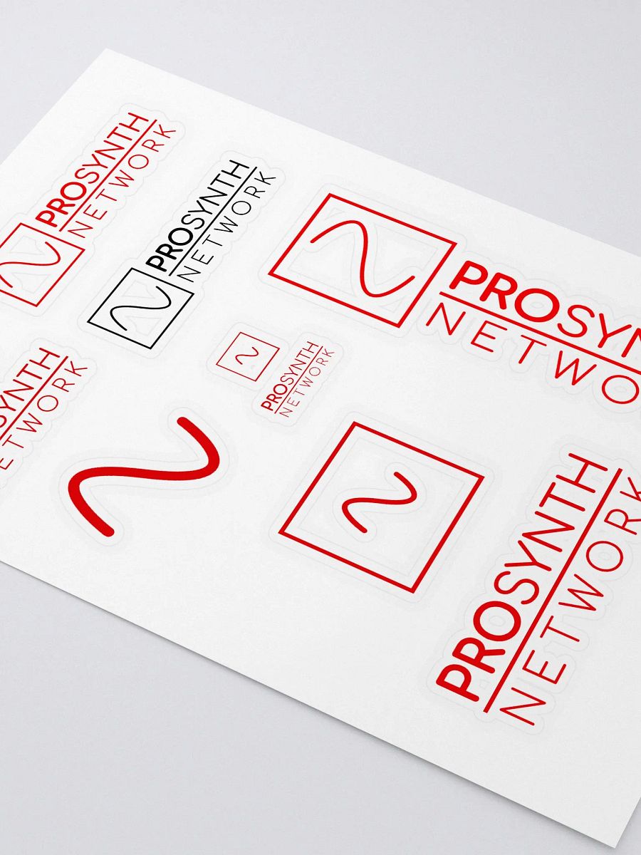 Pro Synth Network Sticker Sheet product image (2)