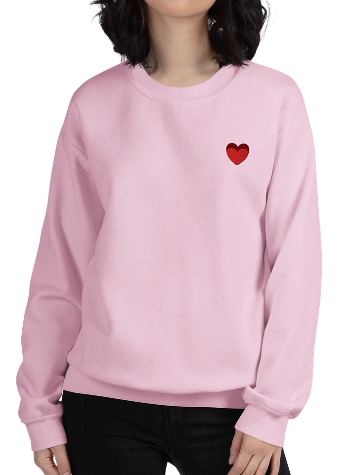 I ♥ Bella Embroidered Sweatshirt product image (1)