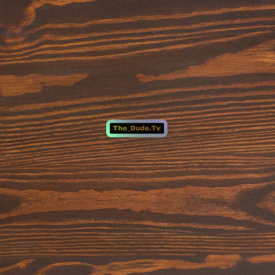 The OG logo sticker (holographic) product image (3)